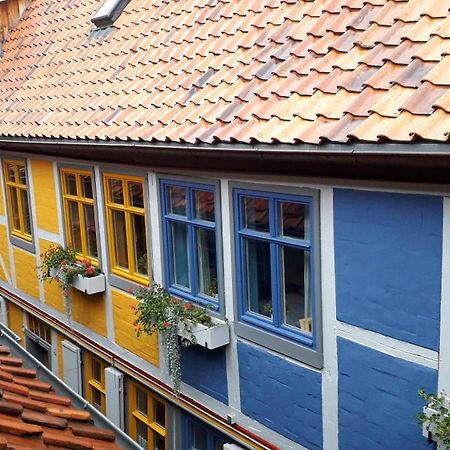 Fachwerkhotel - Ferienhaeuser Vorhof Zur Hoelle Quedlinburg Eksteriør billede