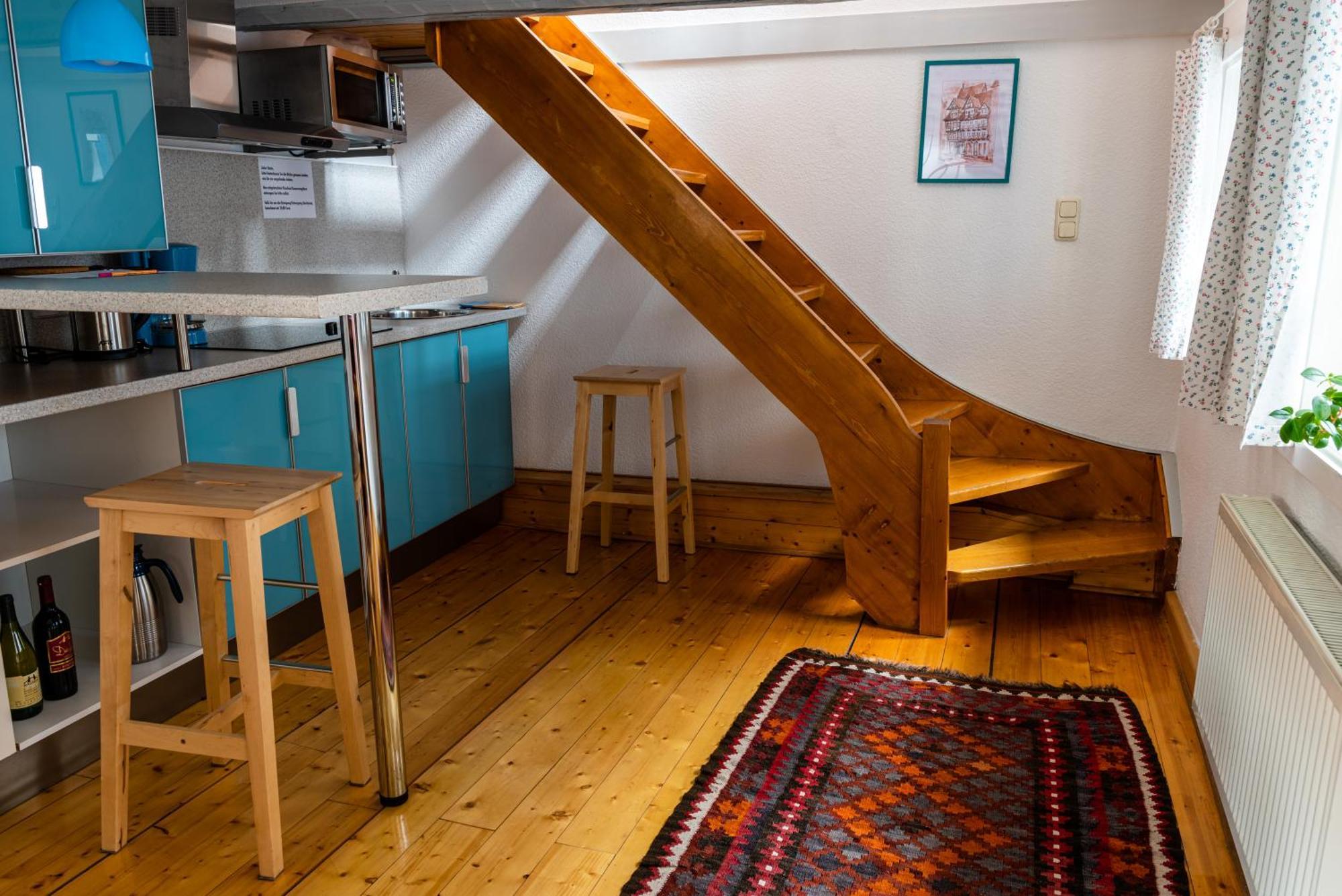 Fachwerkhotel - Ferienhaeuser Vorhof Zur Hoelle Quedlinburg Eksteriør billede